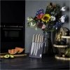 Komplet noży Laguiole Oak wood Stonewash z blokiem magnetycznym